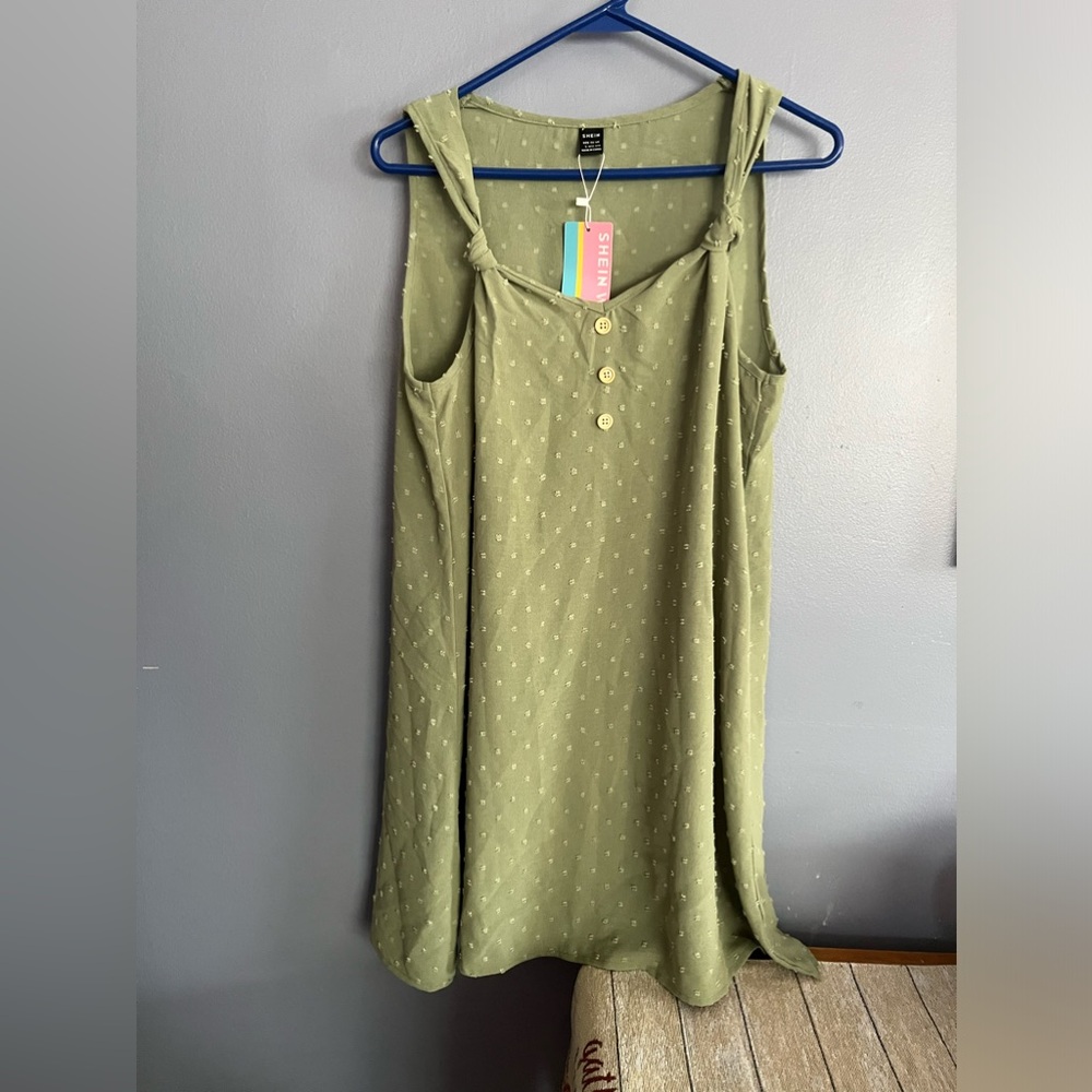 Shein Large Sage Dress (Potential Coverup)